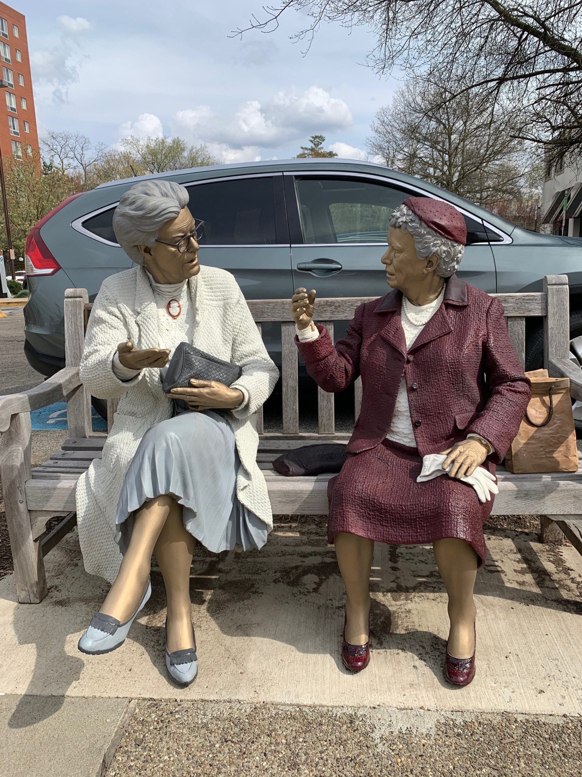 Crossing Paths
Seward Johnson
Located at 609 Washington Avenue at Parking Lot